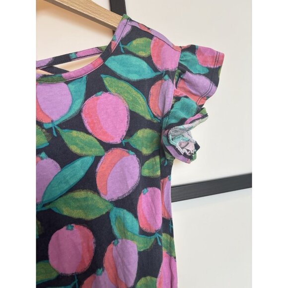 Tea Collection Ruffle Sleeve Jumpsuit +Zara Floral Jumpsuit GIRL SIZE 8 Preppy - Picture 6 of 16